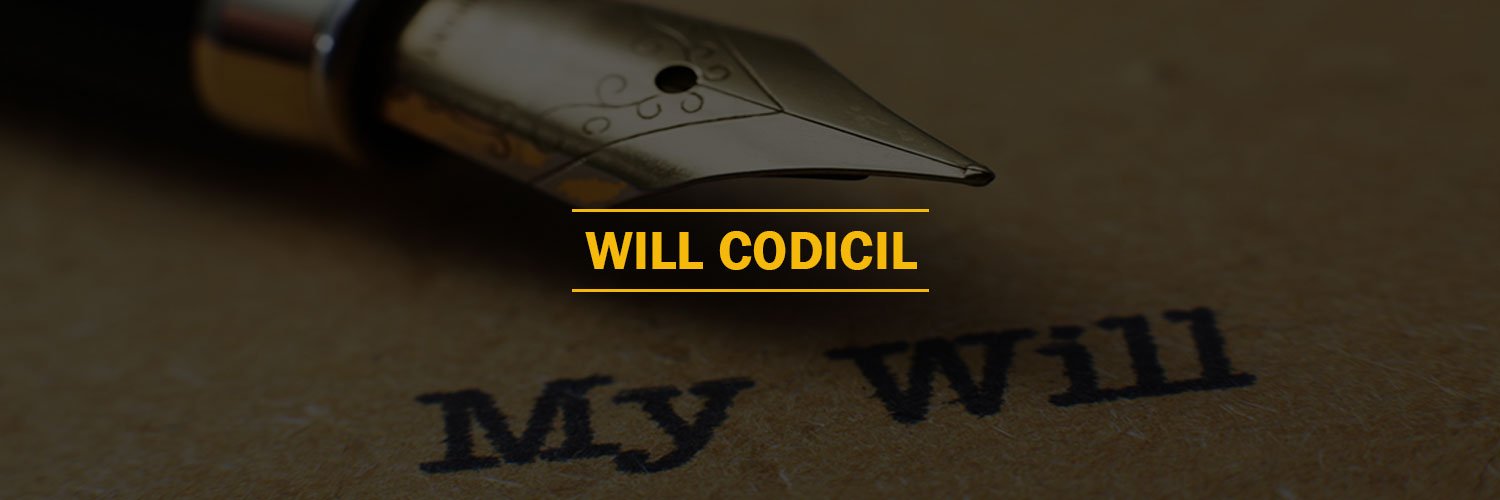 Will Codicil