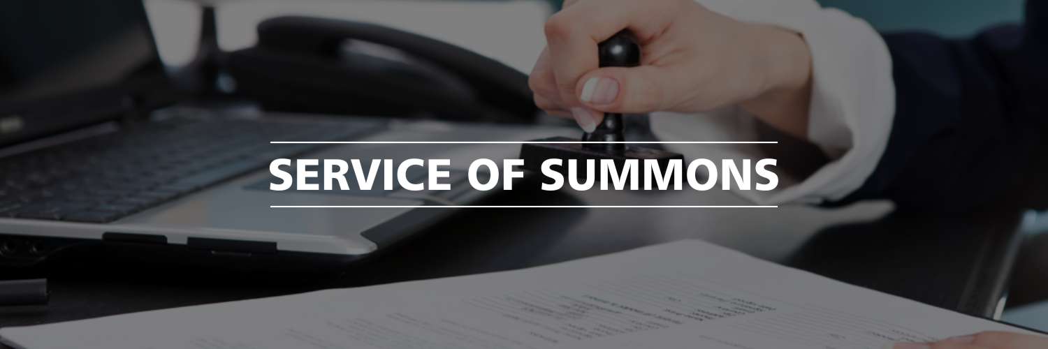 Service of Summons