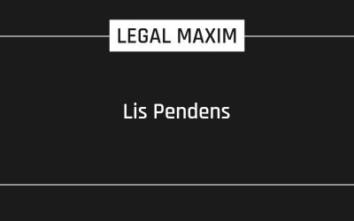 Lis Pendens