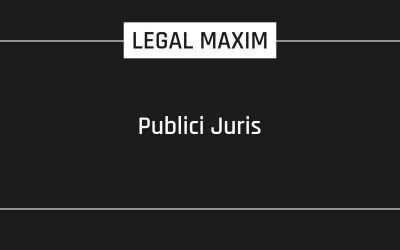 Publici Juris