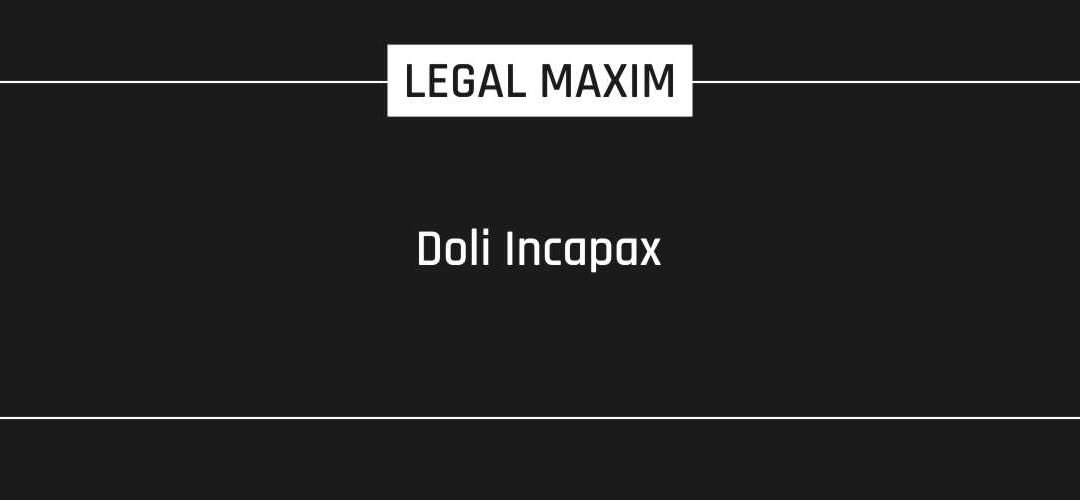 Doli Incapax