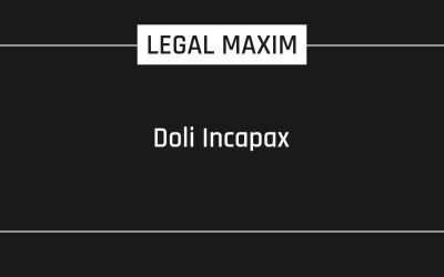 Doli Incapax