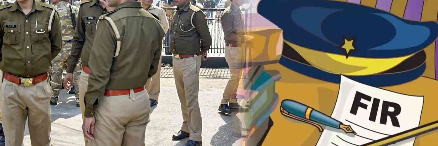 FIR registered against UP cop after he was filmed doing inappropriate things in front of  a woman complainant