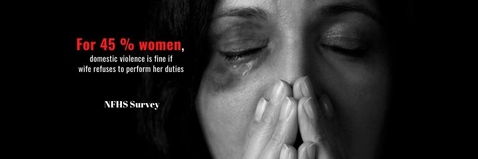 45% of Indian Women Think Domestic Violence Is Fine When Wife Refuses To Perform Her Duties: NFHS Survey Reveals