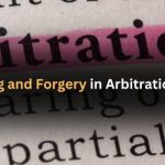 High Court Ruling on Cheating and Forgery in Arbitration Cases